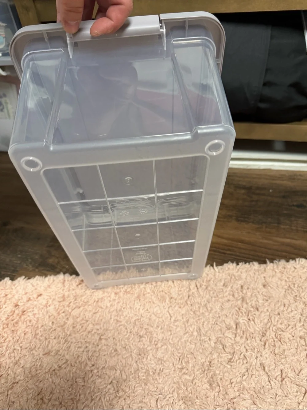 N/A clear plastic